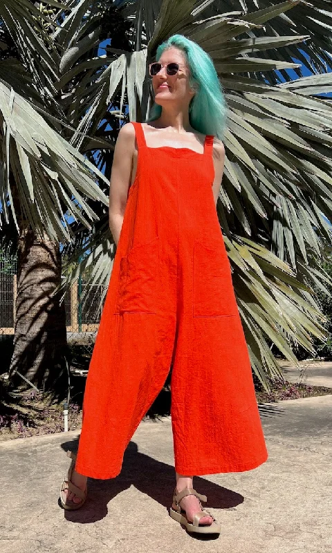 Dusky Greygone Jumpsuit - Blood Orange