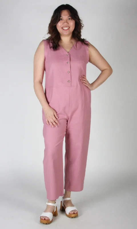 Myna Jumsuit - Smoky Rose