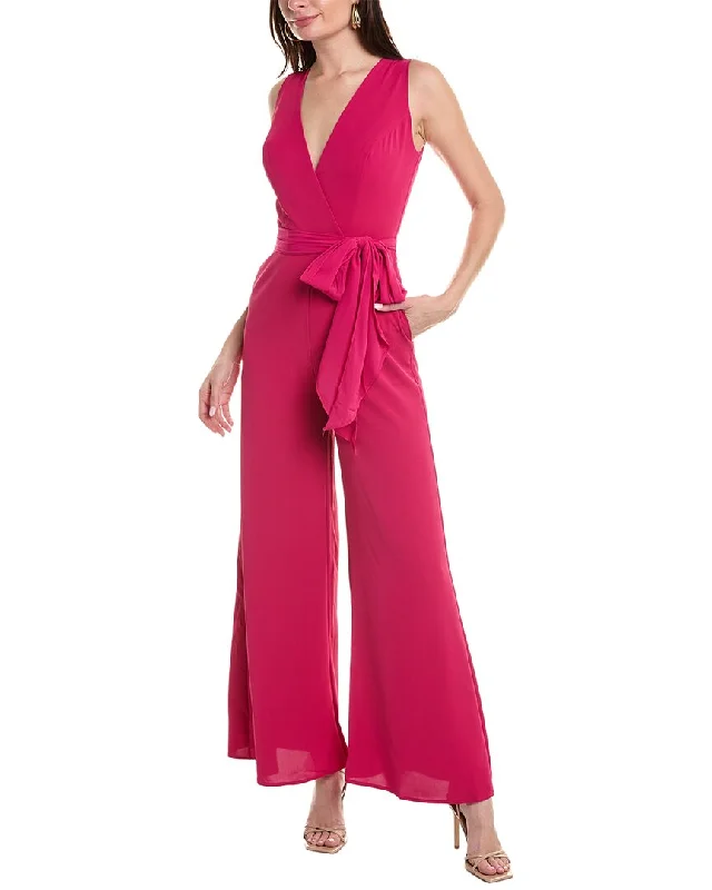 Rene Ruiz Surplice Jumpsuit