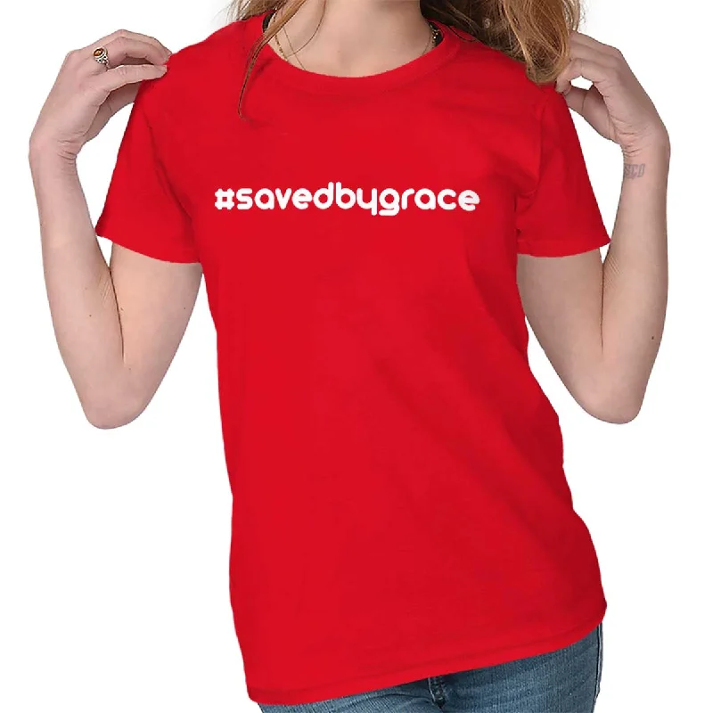 #savedbygrace Ladies T Shirt