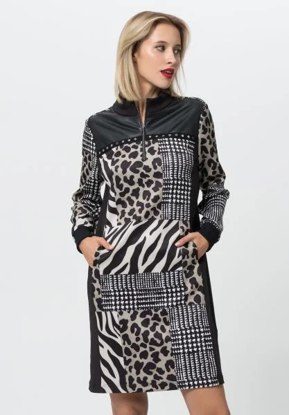 Tuzzi Animal Print Dress