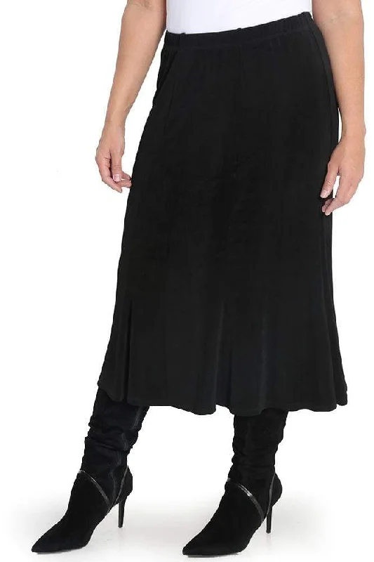 Vikki Vi Classic Black Trumpet Skirt