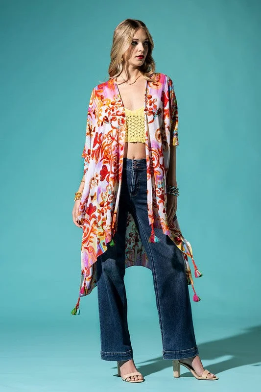 Marshmella Open Front Kimono