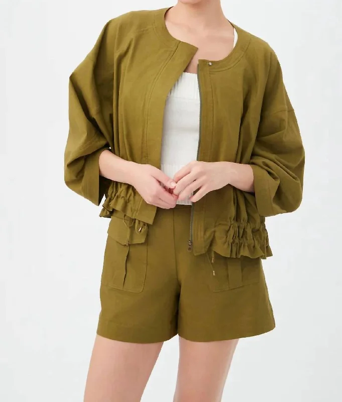 Prita Jacket In Sage