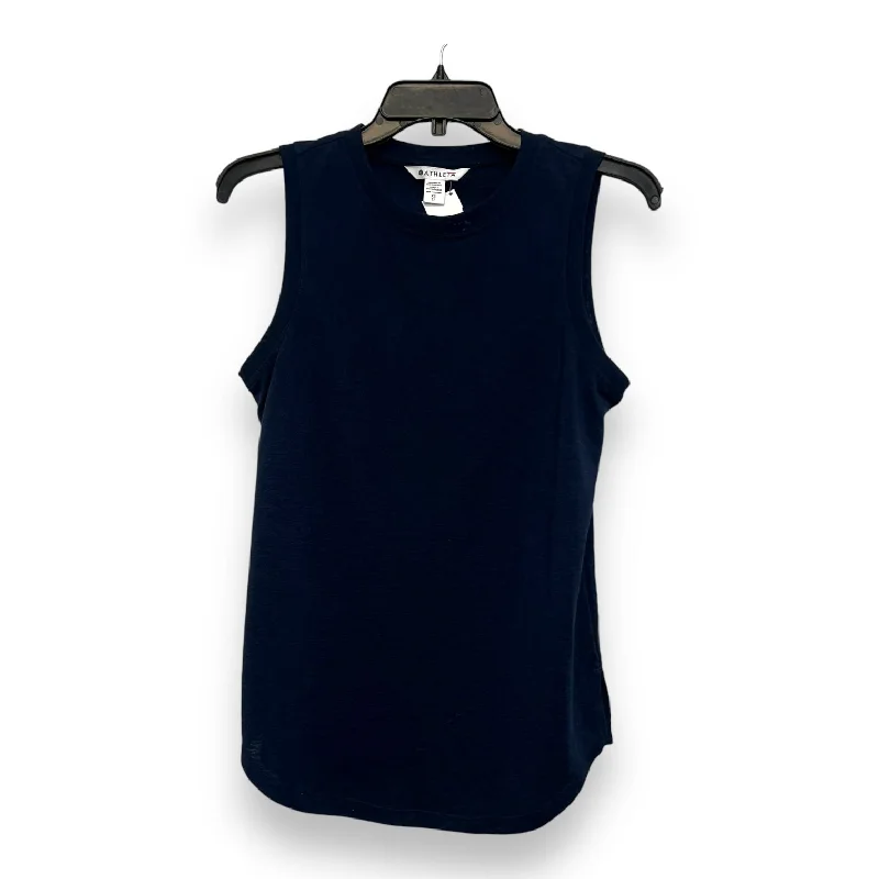 Athletic Tank Top By Athleta In Navy, Size: Xs