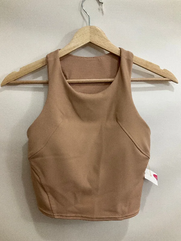 Athletic Tank Top By Lululemon In Beige, Size: 4