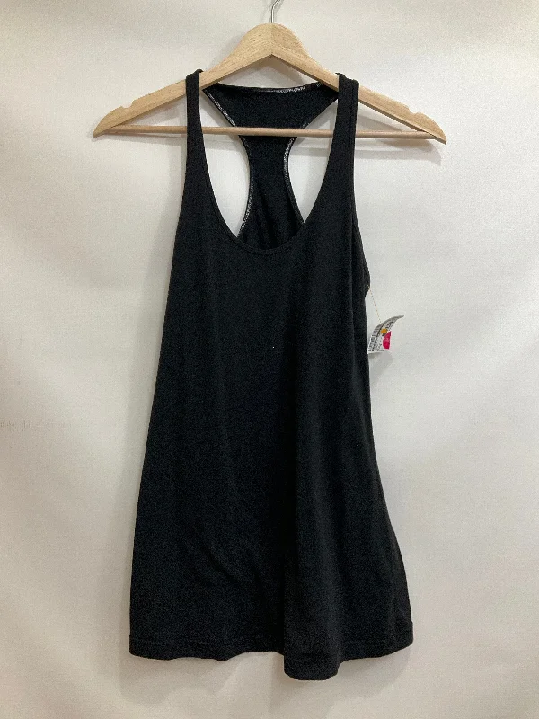 Athletic Tank Top By Lululemon In Black, Size: 8