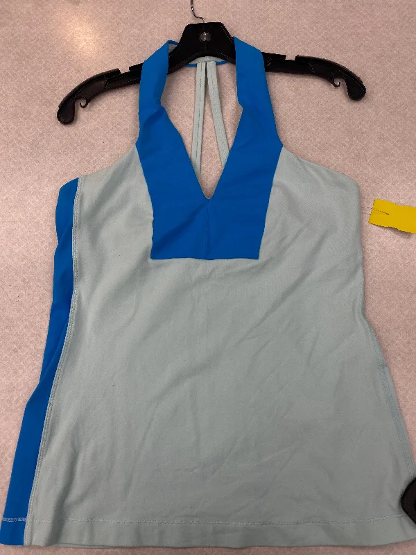 Athletic Tank Top By Lululemon In Blue, Size: 10