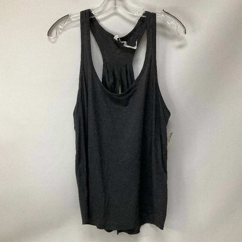 Athletic Tank Top By Lululemon In Grey, Size: 12