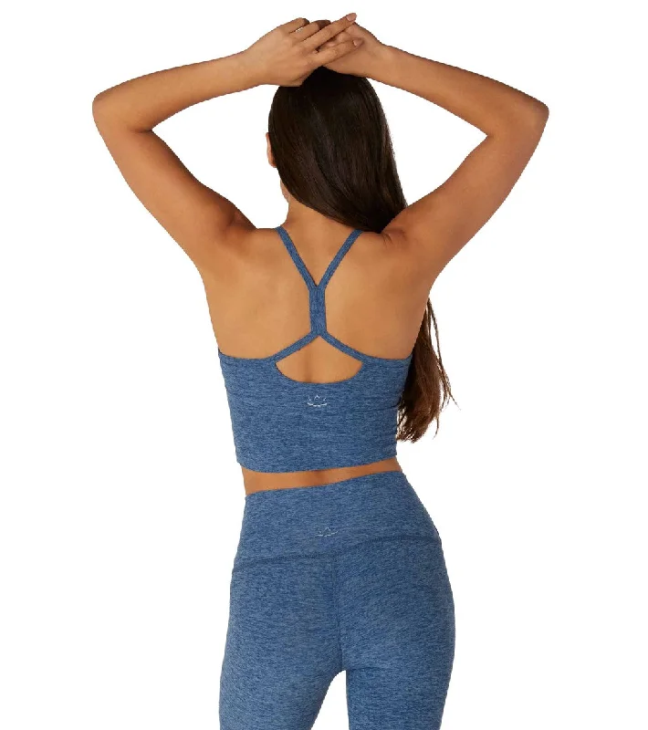 Beyond Yoga Spacedye Slim Racerback Cropped Tank Serene/Hazy Blue