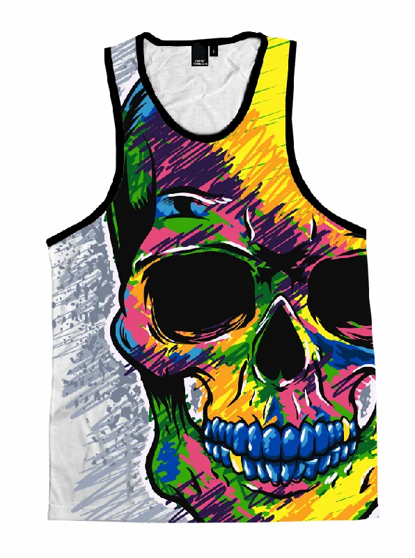 Death Scribble Unisex Tank Top