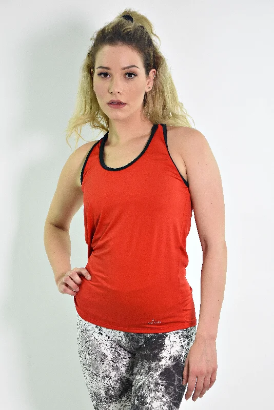 Fabiana  Tank Red