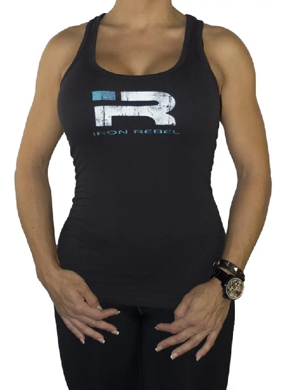 Iron Rebel Ladies Forged Tank - Black