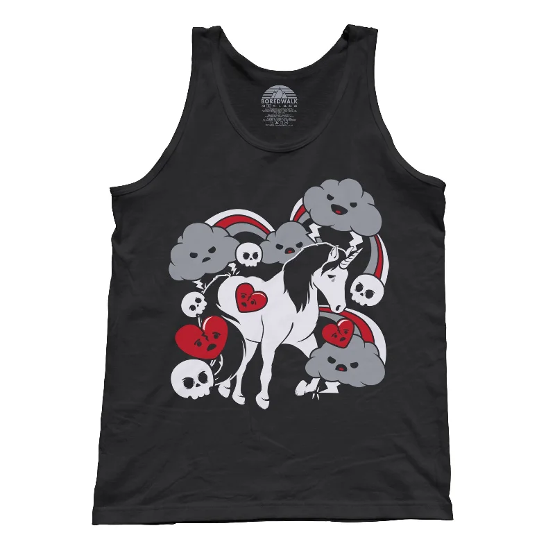 Unisex Unicorn Gloom Tank Top - By Ex-Boyfriend