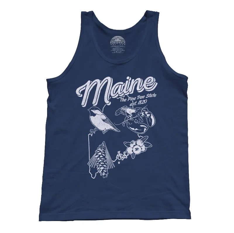 Unisex Vintage Maine Tank Top