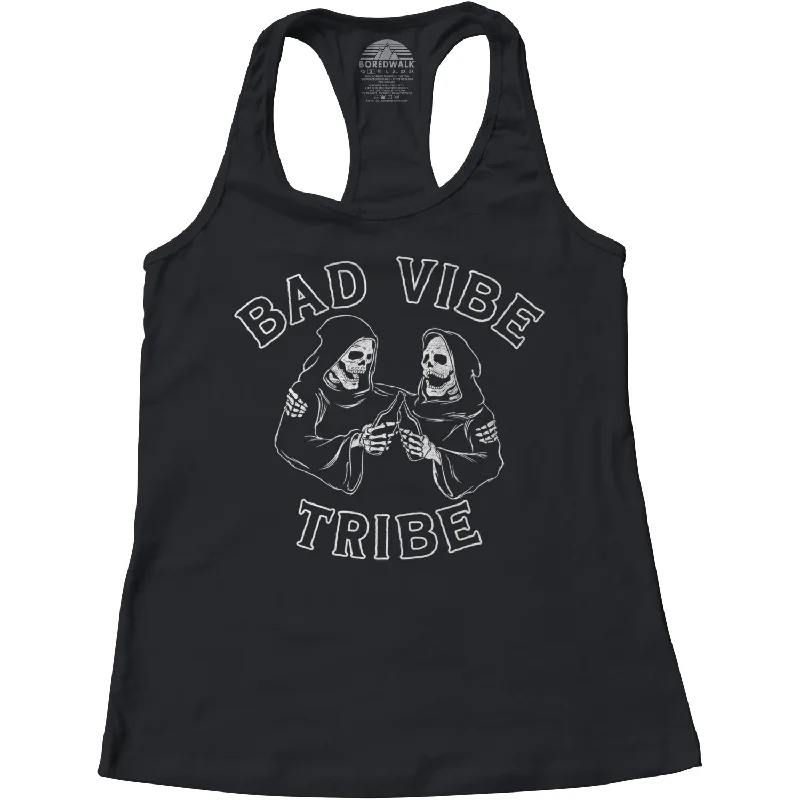 Women's Bad Vibe Tribe Racerback Tank Top