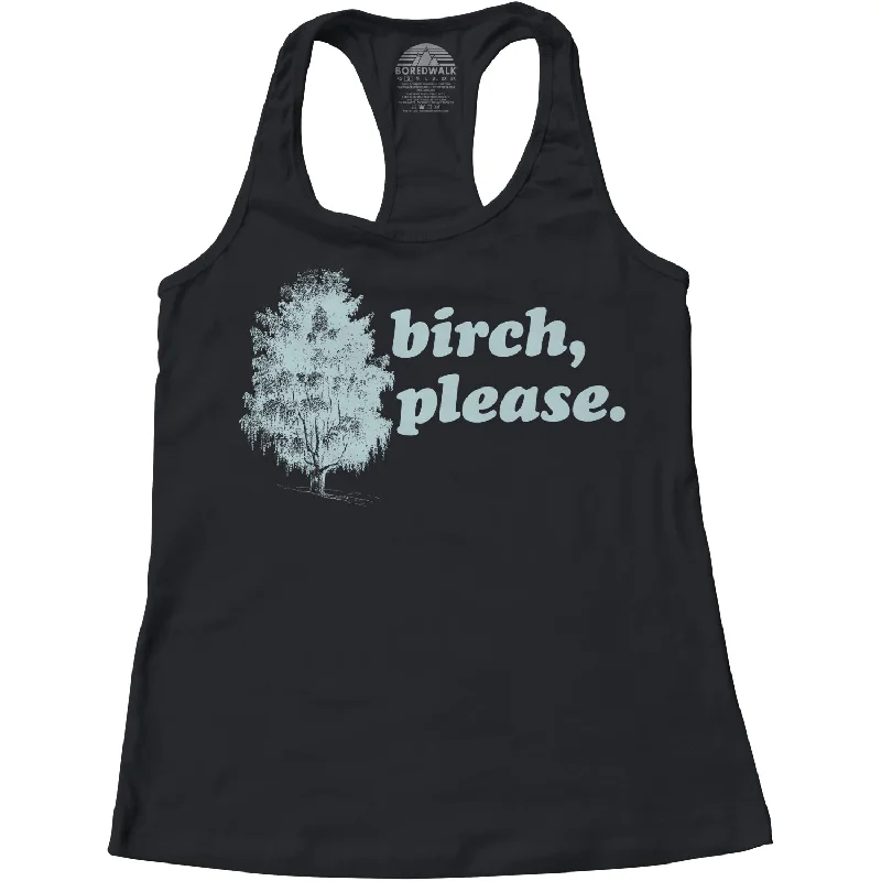 Women's Birch Please Racerback Tank Top