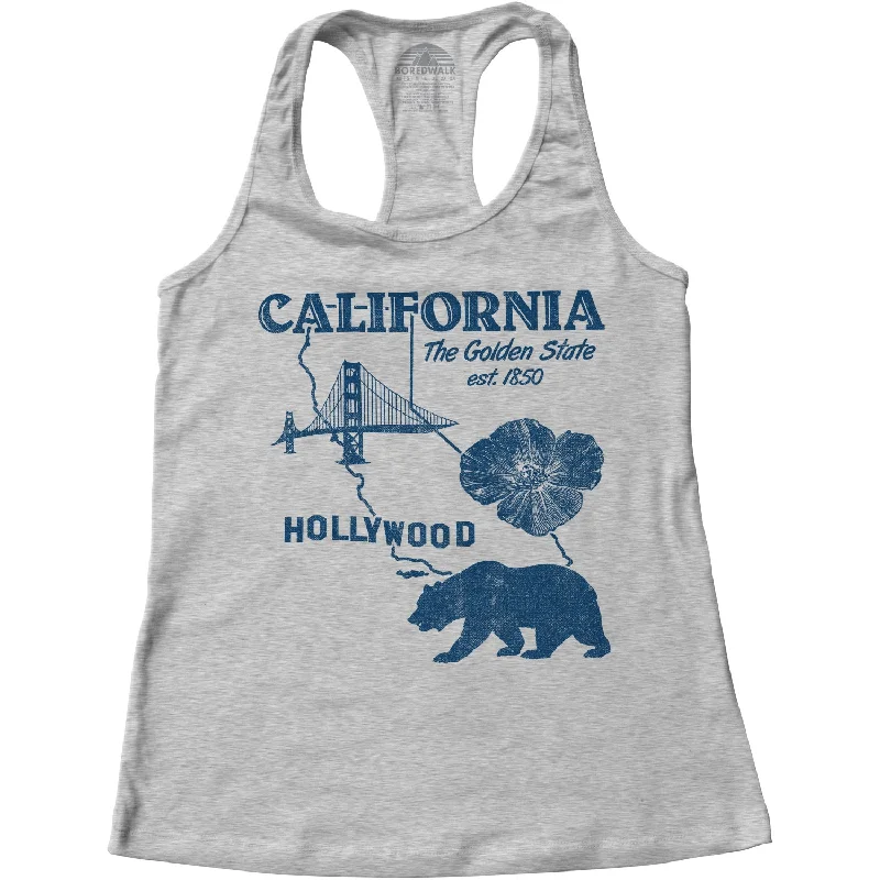 Women's California Racerback Tank Top