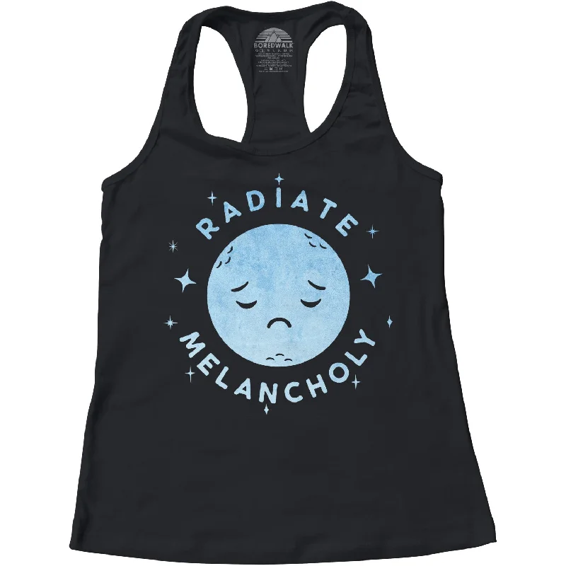 Women's Radiate Melancholy Racerback Tank Top