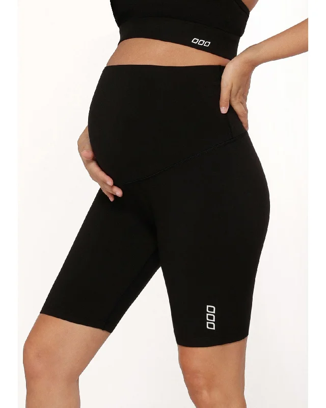 Lorna Jane Maternity Bike Short - Black