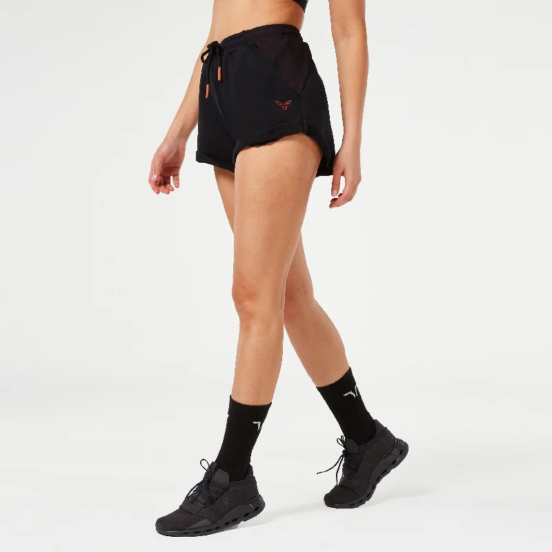 Retrograde Cozy Shorts - Black