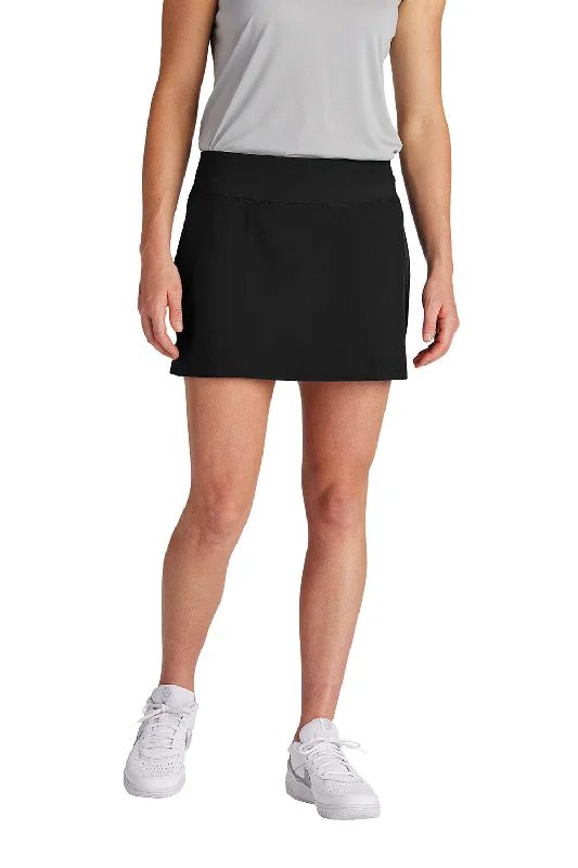 Sport-Tek Womens Repeat Moisture Wicking Skorts w/ Pockets - Black - COMING SOON