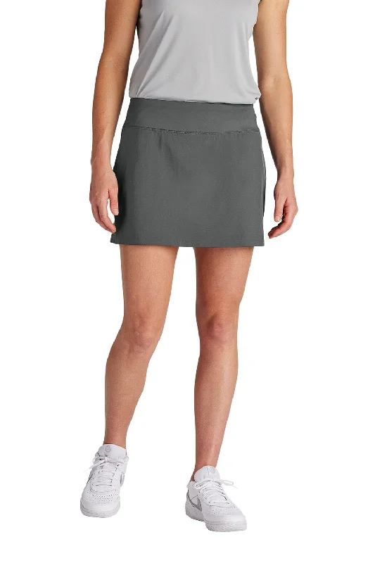 Sport-Tek Womens Repeat Moisture Wicking Skorts w/ Pockets - Iron Grey - COMING SOON