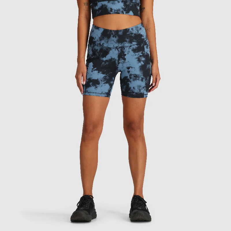 Women's Ad-Vantage Printed Shorts - 6" Inseam