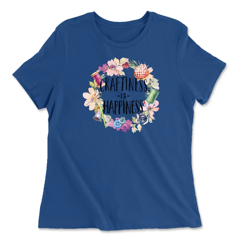 Craftiness Is Happiness Women's T-Shirt