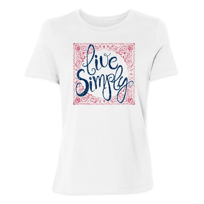 Live Simply Americana Women's T-Shirt