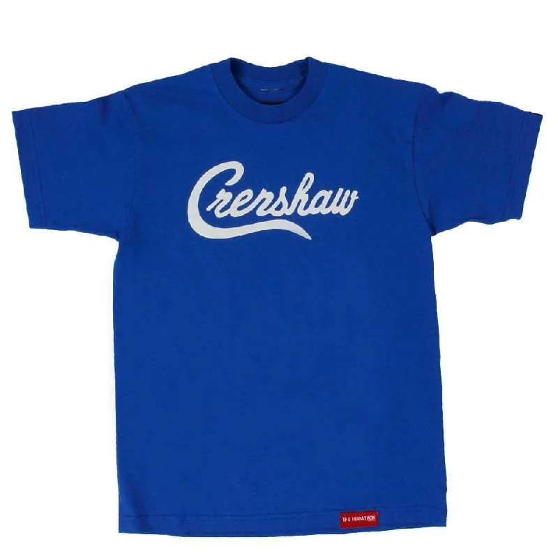 Crenshaw Kid's T-Shirt - Royal/White