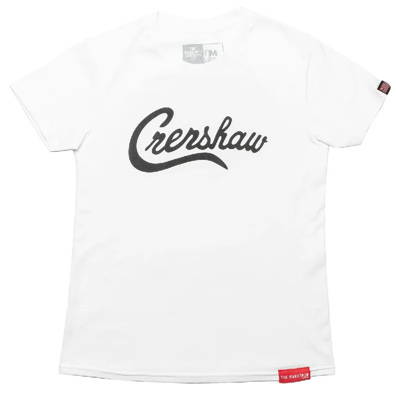 Crenshaw Kid's T-Shirt - White/Black