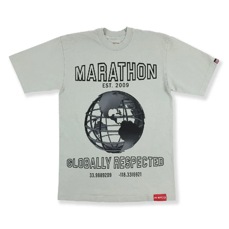 Marathon Globally Respected T-Shirt - Sage/Black