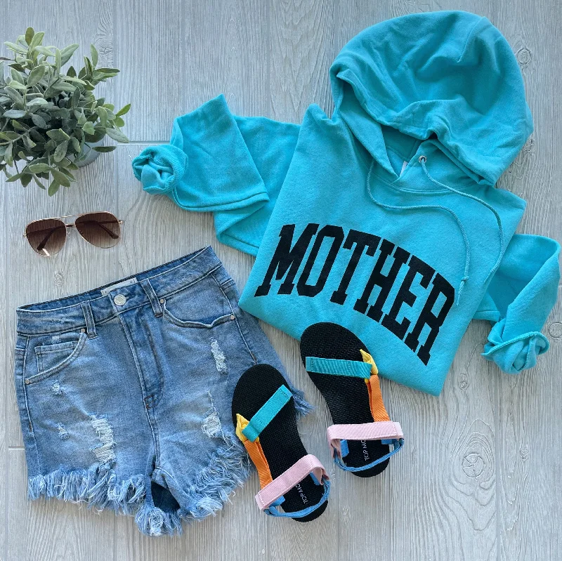 MOTHER • Aqua Hoodie