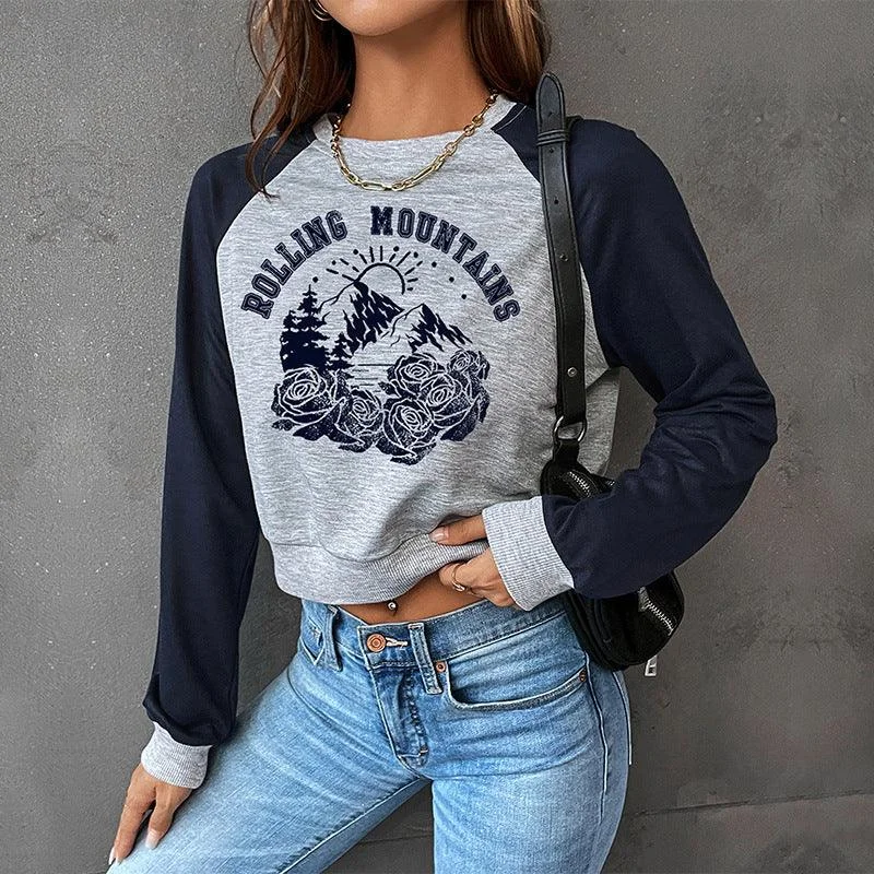 Rolling Montain Women Sweatshirt