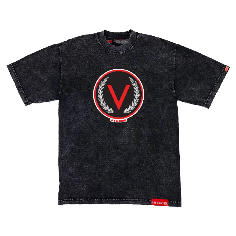 Victory Chip T-Shirt - Carbon Washed Black